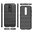 Flexi Slim Carbon Fibre Case for Nokia 4.2 - Brushed Black